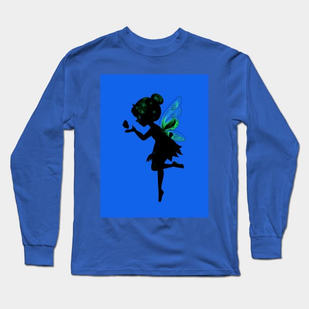 Little Fairy Artwork Long Sleeve T-Shirt by Highseller